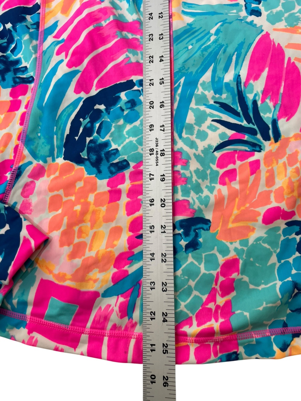 Lilly Pulitzer UPF 50+ Luxletic Kona Sunguard Rash Guard Goombay Smash M SWIM - Picture 5 of 10